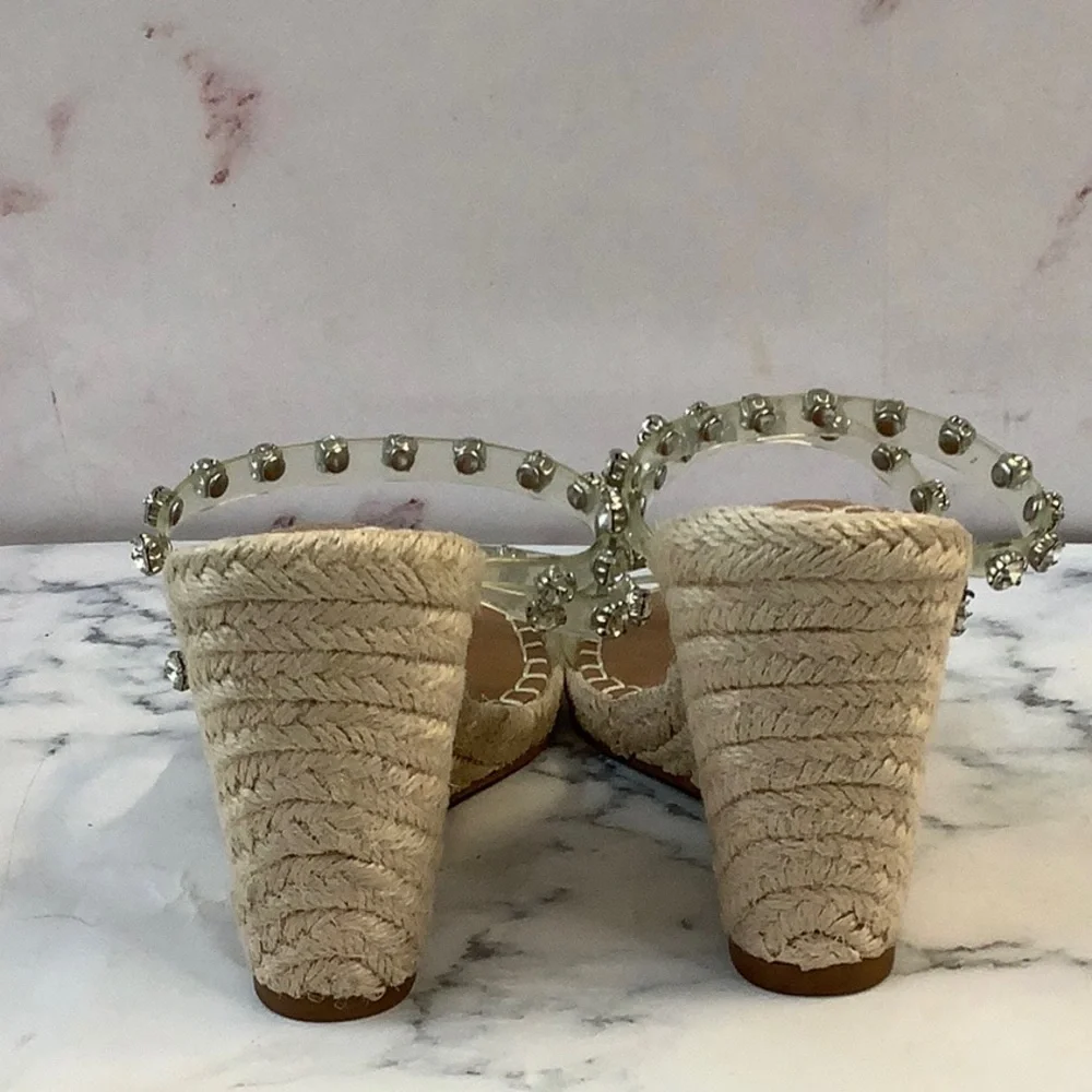 NWT STEVEN New York, Studded Espadrilles Size 6.5 US